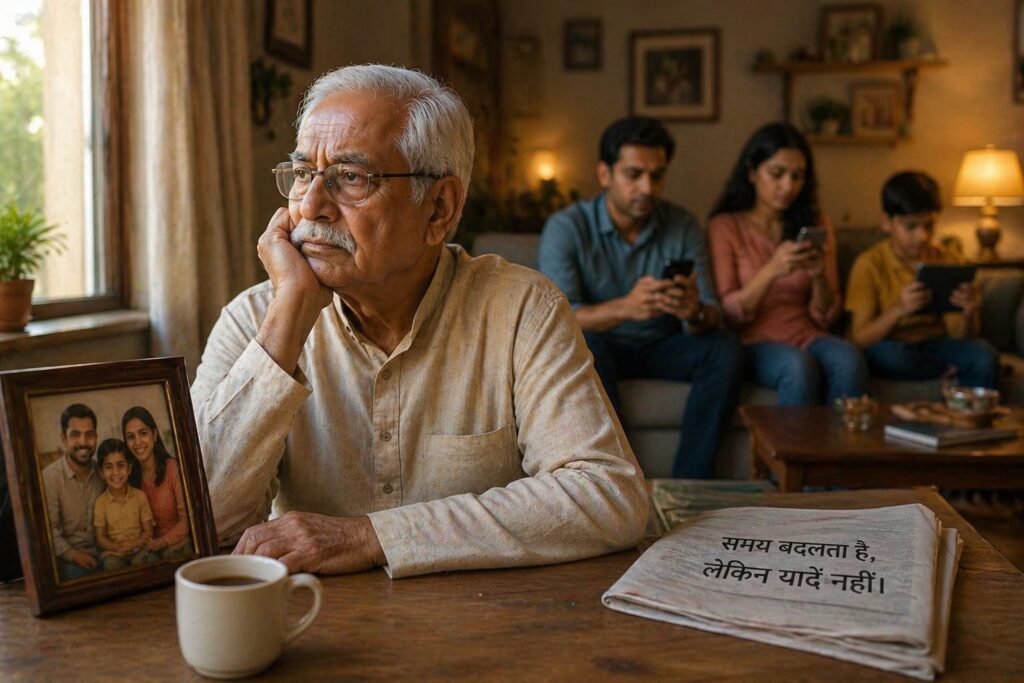 बुढ़ापे की प्रेरणादायक हिंदी कहानी रिश्तों की सच्चाई