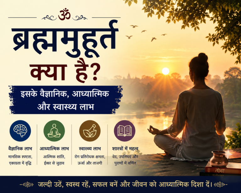 ब्रह्ममुहूर्त में ध्यान करते हुए साधक – ब्रह्ममुहूर्त के वैज्ञानिक, आध्यात्मिक और स्वास्थ्य लाभ